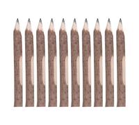 PACKOVE 10 Pezzi Matite di Legno Marrone Naturali per Scrittura Cancellabile e Scorrevole, Confezione da 10, per Chiese e Creazione di Album Decorativi
