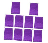 PACKOVE 10pezzi Borsa Portaoggetti Coulisse Borsa Per Casa Per Parrucche Per Riso Per Uso Quotidiano Protegge Da Umidità e Polvere Materiale Di Resistente e Pratico Design