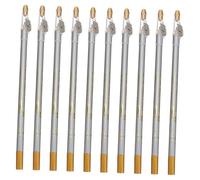 PACKOVE 10pezzi Eyeliner Con Temperino Integrato Matite Per Sopracciglia Strumento Cosmetico Lightweight Easy to Carry and Store