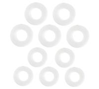 PACKOVE 10Pezzi Nastro Adesivo Bianco per Estensione Nastro Isolante per Separazione Superiori e Inferiori Confezione per Salone
