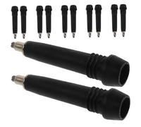 PACKOVE 12 Pezzi Consigli Universali Per Il Trekking Sostituzione Punte Bastone Da Passeggio Consigli Escursionistici Universali Suggerimenti Per La Riparazione Del Trekking Black