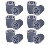 PACKOVE 12 Pezzi Piedini in Gomma per Sedia da Doccia Tappi per Gambe Protezione Pavimento per Sgabello da Bagno e Gamba di Sedia e Bastone da Passeggio