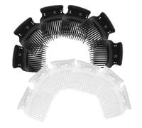 PACKOVE 12pezzi Bigodini Caldi per Capelli in Plastica Clip di Fissaggio per Bigodini Accessori per Styling dei Capelli Strumenti per Arricciacapelli per Donne e Ragazze