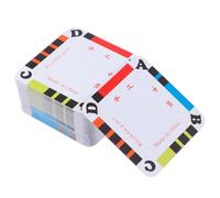 PACKOVE 150 Pezzi Cartoncini per Tessitura a Telaio in Cartone Resistente, Schede per Tessitura Fai da Te Superficie Liscia, per Progetti Artigianali e Manualità Creativa