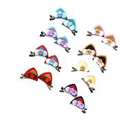 PACKOVE 16 Pezzi Accessori per Orecchie per Cerchietto con Palline e Paillettes per Decorazioni Festive e Cosplay
