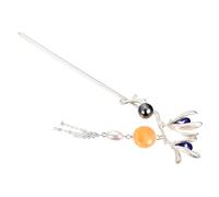 PACKOVE 1pezzi Bastoncino per Capelli Elegante con Design Floreale di Magnolia Forcina Decorativa in Stile Hanfu Accessorio per Capelli Retrò