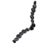 PACKOVE 1pezzi Grande Clip Banana Per Capelli Neri in Acrilico Fermacoda Resistente Per Acconciature Eleganti e Updo Adatto Lavoro Festa