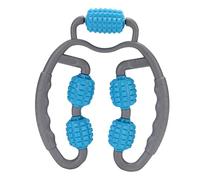 PACKOVE 1pezzi Massaggiatore Gambe Professionale Con Roller Multiuso Per Rilassamento Muscolare e Sollievo Da Tensioni Strumento Fitness Pratico Per Uomo e Donna Design Ergonomico Blu