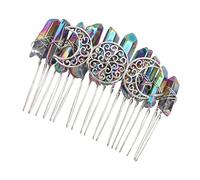 PACKOVE 1pezzi Pettine Per Fatto Mano Accessorio Per Motivo Tre Copricapo Raffinato Per Matrimoni e Feste