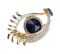 PACKOVE 1pezzi Spilla da Abito Elegante Forma di Occhio con Decorazione in Rhinestone Perno Seno Creativo Donna Accessorio Moda Resistente e Originale per Vestiti e Costume
