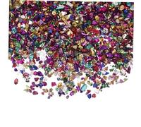 PACKOVE 1sacchetto of Irregular Glass Epoxy Fillers for Diy Manicure and Craft Projects for Resin Art Nail Decorations and Creative Accessories