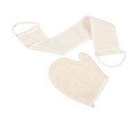 PACKOVE 1set Guanto Esfoliante Doppio Lato Per Doccia Scrub Corpo Rimuovi Morta Guanto Riutilizzabile Per Uomo e Donna Doppia Texture Per Pulizia Delicata e Esfoliazione Profonda