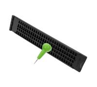 PACKOVE 1set Kit Per Scrittura Braille Con Lavagna Linee e Celle Strumenti Di Apprendimento Per Studenti Non Vedenti Utile Per e Pratica Mobilità e Didattica