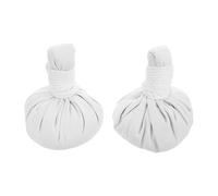 PACKOVE 2 Palline da Massaggio Terapeutiche Tailandesi alle Erbe per Rilassamento Muscolare, Attrezzatura per Moxibustione e Massaggi Aromaterapici, Strumento Portatile per Massaggi Corpo