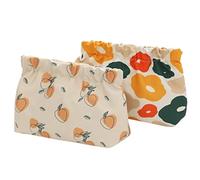 PACKOVE 2 Pezzi Custodia Per Cosmetici Bellezza Inventa Borse Per Le Donne Borsa Per Cosmetici Accettare Articoli Da Toeletta Organizzare Tessuto a Maglia Composito T400 Piccolo Oxford