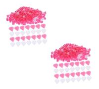 PACKOVE 2 Pezzi di Palline di Schiuma A Forma di Cuore d'Amore per Interni Sacchetti per Sacchetti Regali di Natale per Adulti Scatole