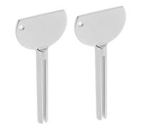 PACKOVE 2 Pezzi Dispenser Dentifricio Spremi per Bagno Accessorio per Evitare Sprechi Adatto Dentifricio e Cosmetici Facile Usare per La Famiglia