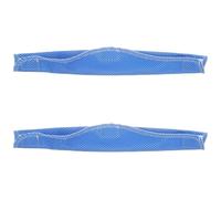 PACKOVE 2 Pezzi Fascia Antisudore per Casco Rigido, Fodera Assorbente Riutilizzabile, Morbida e Traspirante, Compatibile Caschi Industriali, Protezione Fronte dal Sudore per Lavoro Estivo