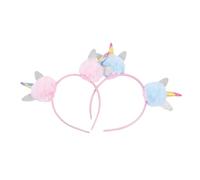 PACKOVE 2 Pezzi Fascia Per Unicorno Fasce Per Carino Fascia Per Ragazze Cerchietti Per Da Ragazza Piccolo Gruppo Musicale Banca Da Ragazza Tessuti Felpati