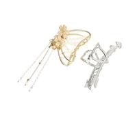 PACKOVE 2 Pezzi Fermagli per Koreane Clip per Pinza con Design e Stile Retro Adatti Tutti Tipi e Acconciature