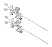 PACKOVE 2 Pezzi Hair Chopsticks Vintage Butterfly Hairpin Lightweight Chinese Ancient Style Hanfu Hair Stick Pin For Bridal And Daily Hairstyles