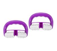 PACKOVE 2 Pezzi Massaggiatore Manuale per Braccia e Gambe Ergonomico per Rilassamento Muscolare e Circolazione Strumento per Tpr