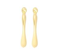 PACKOVE 2 Pezzi Massaggiatore Oculare Eye Roller Per Gli Occhi Gonfi Bastoncini Da Massaggio Per La Crema Per Gli Occhi Strumenti Viso Per La Cura Della Pelle Per Il Viso D'oro