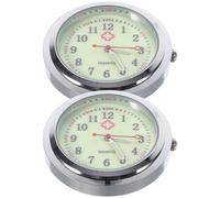 PACKOVE 2 Pezzi Quadrante Orologio da Taschino per Infermiere in Vetro Design Creativo e Semplice, Accessorio Manuale DIY per Orologi da Tasca Unici