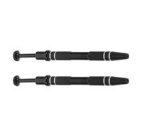PACKOVE 2 Pezzi Screw Gripper Tool Estrattore Ic Chip, Up Stick Grabber in Alluminio Nero, Portatile, per Componenti Elettronici e Condensatori, per Saldatura e Riparazione