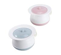 PACKOVE 2 Pezzi Secchio per minzione di sputoon allenamento banale piccoli orinale pentola Camera toilette per vasino per vasino portatile per i viaggi dei plastica
