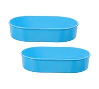 PACKOVE 2 Pezzi Vassoio Contapillole in Plastica Resistente per Organizzazione Farmaci Quotidiani Dispensing Tray Compatto per Ospedali e Cliniche per Cartelle Mediche e Somministrazione