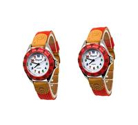 PACKOVE 2 Pz le ragazze guardano funlicht divertente creative i figli necessario gift Gli studenti guardano orologio orologi da polso alla moda e carino cinghia Corea del Sud alunni rosso