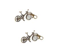 PACKOVE 2 Pz orologio delicato per wall clock orologi parete keychain portachiavi retrò orologi boderry da uomo orologio da appendere decorativo orologio da tasca Vintage ▾ decorare