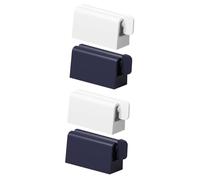 PACKOVE 2 set Dispenser Per Dentifricio Con Piccolo Dispenser Per Dentifricio Con Per Estrusore Per Dentifricio Con Chiave Spremitore Manuale Clip 2 pezzi*2