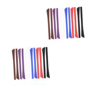 PACKOVE 2 Set Manica Della Gamba Degli Occhiali Coprigambe Per Occhiali Fermo Per Gli Occhiali Da Spettacolo Cinghie Coperture Coperchio Antiscivolo Copertura in Silicone 12 Paia*2