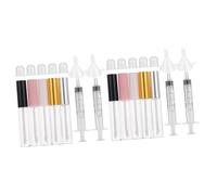 PACKOVE 2 Set Tubetti Mascara Kit Trasparente Con Funnel Per Diy Contenitori Per Gloss E Per Conservare Mascara E Lip Gloss 30 Pezzi*2