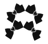 PACKOVE 2paia Fermaglio Capelli Fiocco per Bambina Design Fiocco Grande Colore Semplice e Delicato Accessorio per Capelli Carino e Attraente Facile da Usare e Non Si Deforma