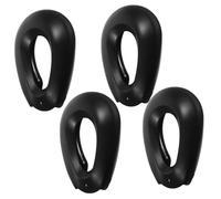 PACKOVE 2paia Paraorecchie Per Tintura Dei Capelli Di Protezioni Auricolari Nere Accessori Per Tintura Dei Capelli Per Uso Professionale e Personale