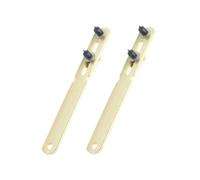 PACKOVE 2pezzi Apri Cassa Per Orologio Portatile Vite Strumento Di Riparazione Due Ganasce Adatto Per Orologi Meccanici e Elettronici Fino Realizzato in Materiale Metal