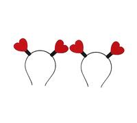 PACKOVE 2pezzi Cerchi Un Modo Divertente e Originale Per Festeggiare Scopri Nostro Di Cerchietti Forma Di Cuore Perfetti Come Accessori Per Matrimoni e Feste Design Unico e Adorabile