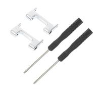 PACKOVE 2pezzi Cinturino Metallico Per Smartwatch Adattatore Sostituibile Di Connettore Stabile Per Cinturini Compatibili Con Rex Facile Da Installare e Resistente