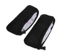 PACKOVE 2pezzi Copriruote in e Spugna Morbida Per Stampelle Design Rete Antiscivolo Accessori Ricambio Per Supporto Per Anziani e Disabili