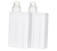 PACKOVE 2pezzi Detersivo Liquido Vuota Bottiglia Detersivo Ricaricabile Per Agente Per Casa e Ufficio Leggero e Usare
