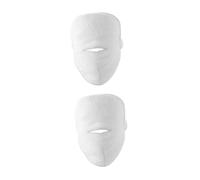 PACKOVE 2pezzi Maschera Per Viso Fleece Telo Compressivo Per Trattamenti Caldi e Per Della Casa Assorbente e Multifunzionale