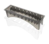 PACKOVE 2pezzi Organizer Per Pettini e Accessori Per Parrucchiere Da Supporto Per Regolatori Di Taglio Compatibile Con Vari Modelli Design Trasparente e Nero Pratico Per Barbershop e