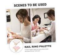 PACKOVE 2pezzi Palette Per Nail Art in Resina Palette Di Miscelazione Per Anelli Da Dito Forma Nuvola Per Nail Art