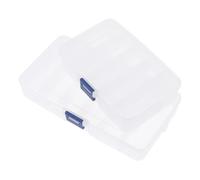 PACKOVE 2pezzi Scatola Porta Attrezzi per Tatuaggi in Custodia Porta Attrezzi per Tatuaggi Scatola Portaoggetti per Contenitori per Forniture