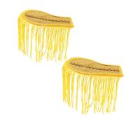 PACKOVE 2pezzi Spalline Fascia e Nappe in Non per Giacche e Uniformi Accessori Decorativi e Staccabili per Spettacoli Sul Palco e Eventi Speciali