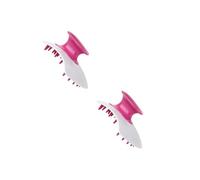 PACKOVE 2pezzi Spazzola Massaggiante Per Capelluto Silicone Brush Shampoo Per Detergere e La Circolazione Uso Umido e Secco Leggera e Portatile Per Casa e Viaggi