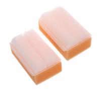 PACKOVE 2pezzi Spazzole Sensory Per Bagno Spazzole Spugna Colorate Per Terapia Utensili Per La Del Ragazzo Ragazza Per Sensory Defensiveness e Massaggi Dolci Sicure Per La Delicata Dei